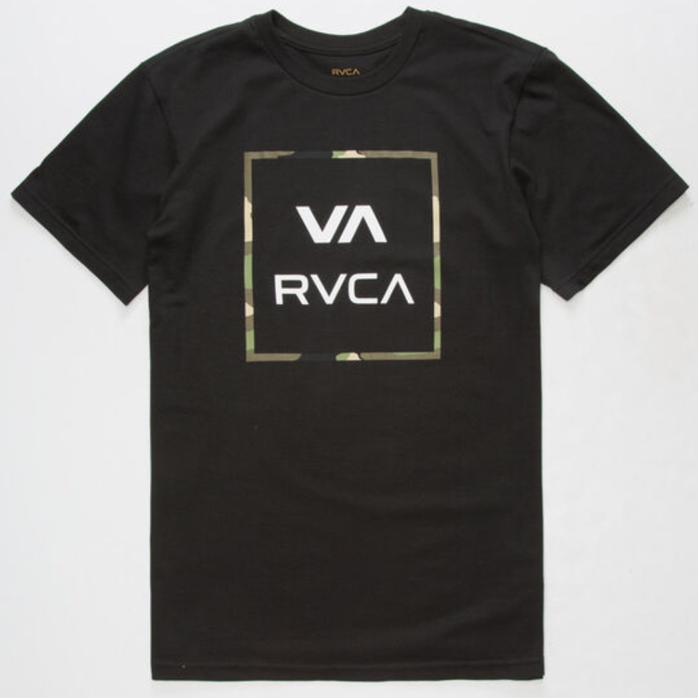 COPY - RVCA VA All The Way Camo Boy's T-Shirt